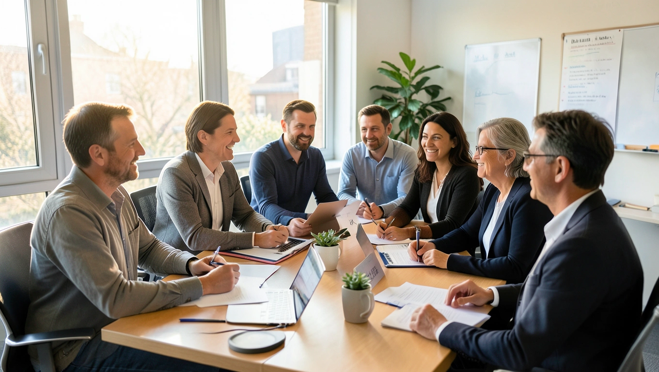 Notre équipe au travail